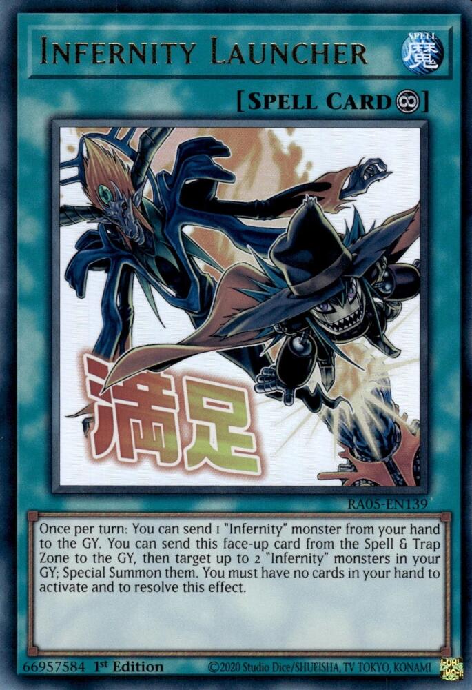 Infernity Launcher [RA05-EN139] Ultra Rare | Exor Games Summserside