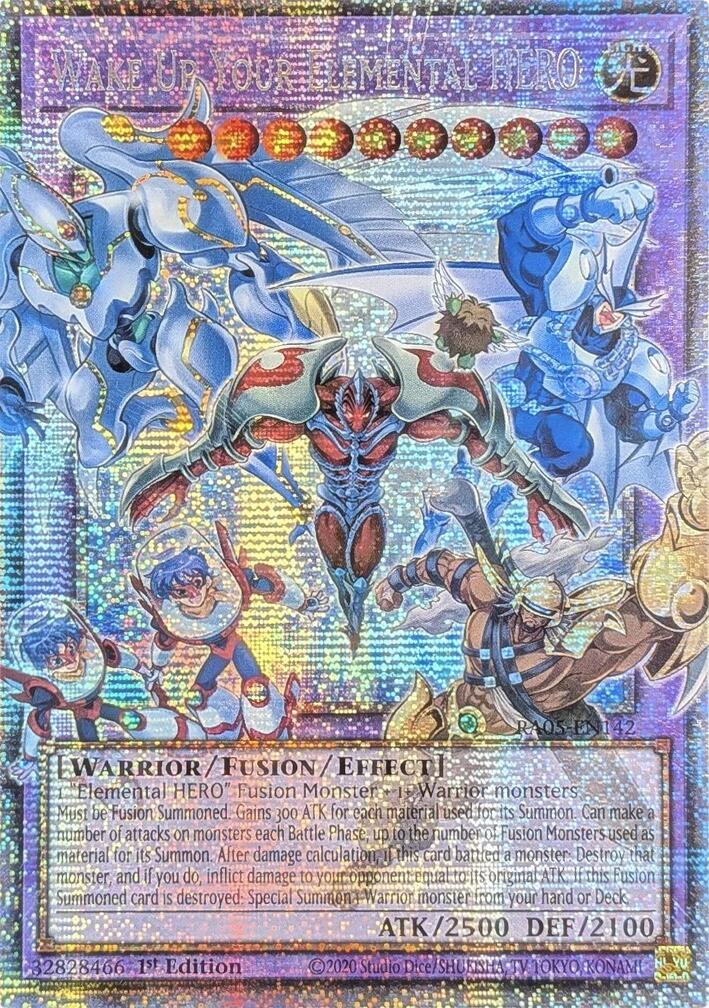 Wake Up Your Elemental HERO (Starlight Rare) [RA05-EN142] Starlight Rare | Exor Games Summserside