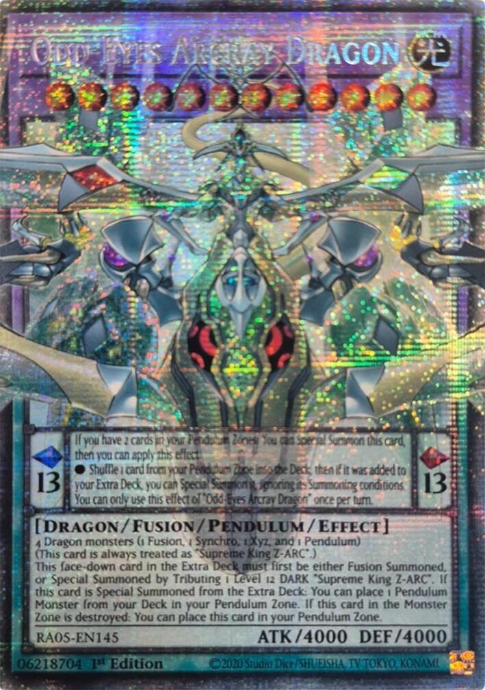 Odd-Eyes Arcray Dragon (Starlight Rare) [RA05-EN145] Starlight Rare | Exor Games Summserside