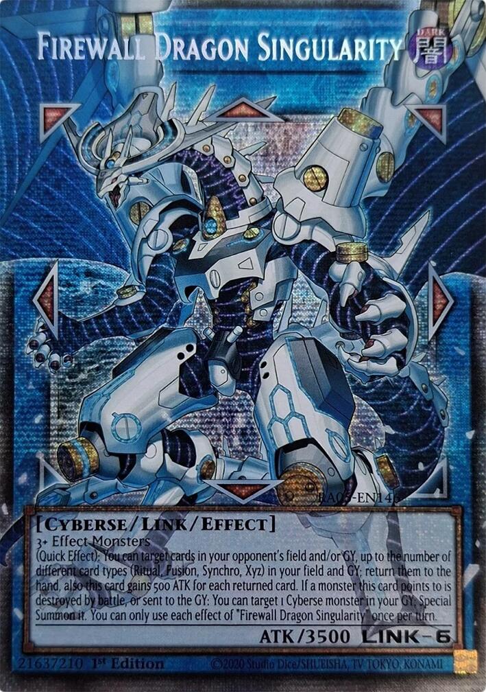 Firewall Dragon Singularity (Starlight Rare) [RA05-EN146] Starlight Rare | Exor Games Summserside