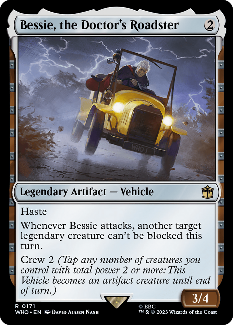 Bessie, the Doctor's Roadster [Doctor Who] | Exor Games Summserside