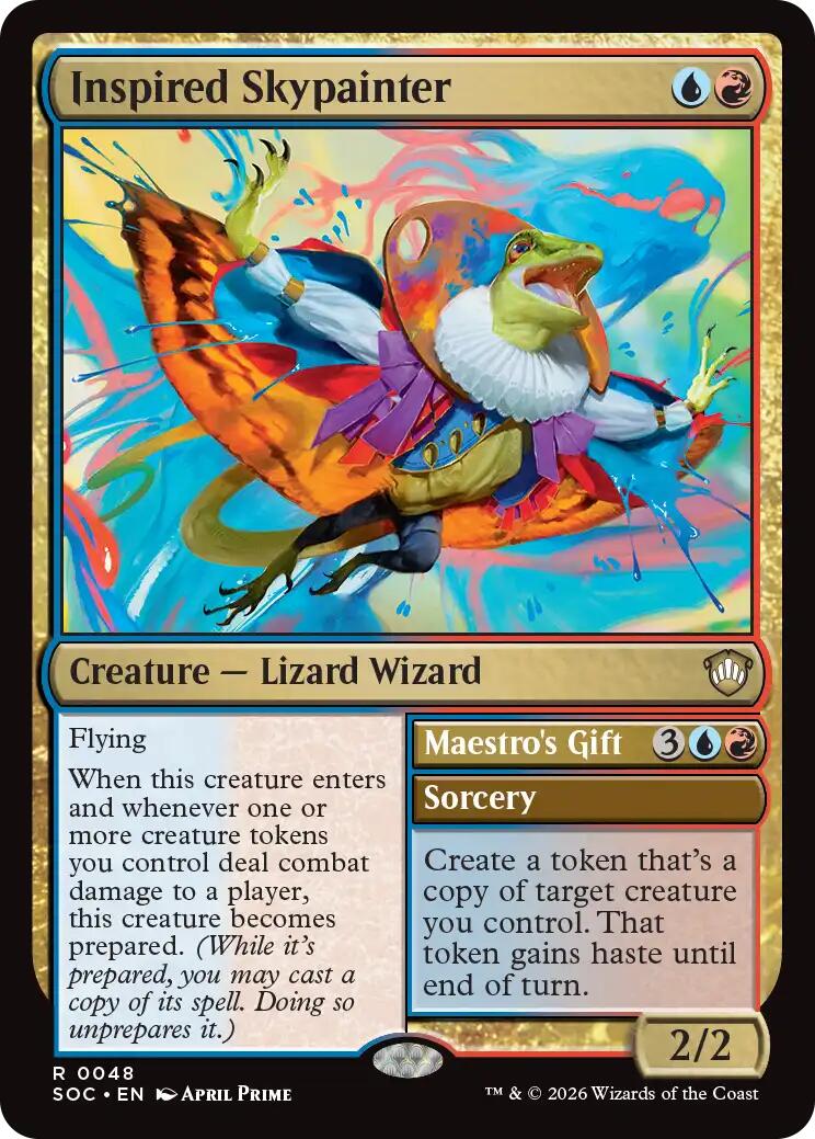 Inspired Skypainter [Secrets of Strixhaven Commander] | Exor Games Summserside