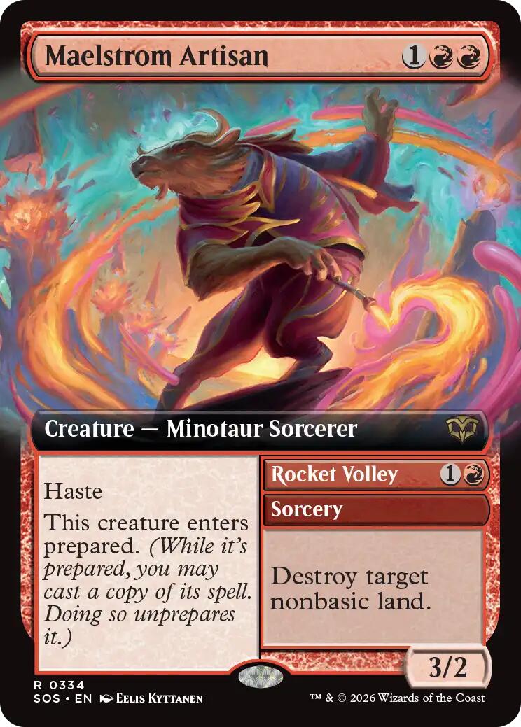 Maelstrom Artisan (Extended Art) [Secrets of Strixhaven] | Exor Games Summserside