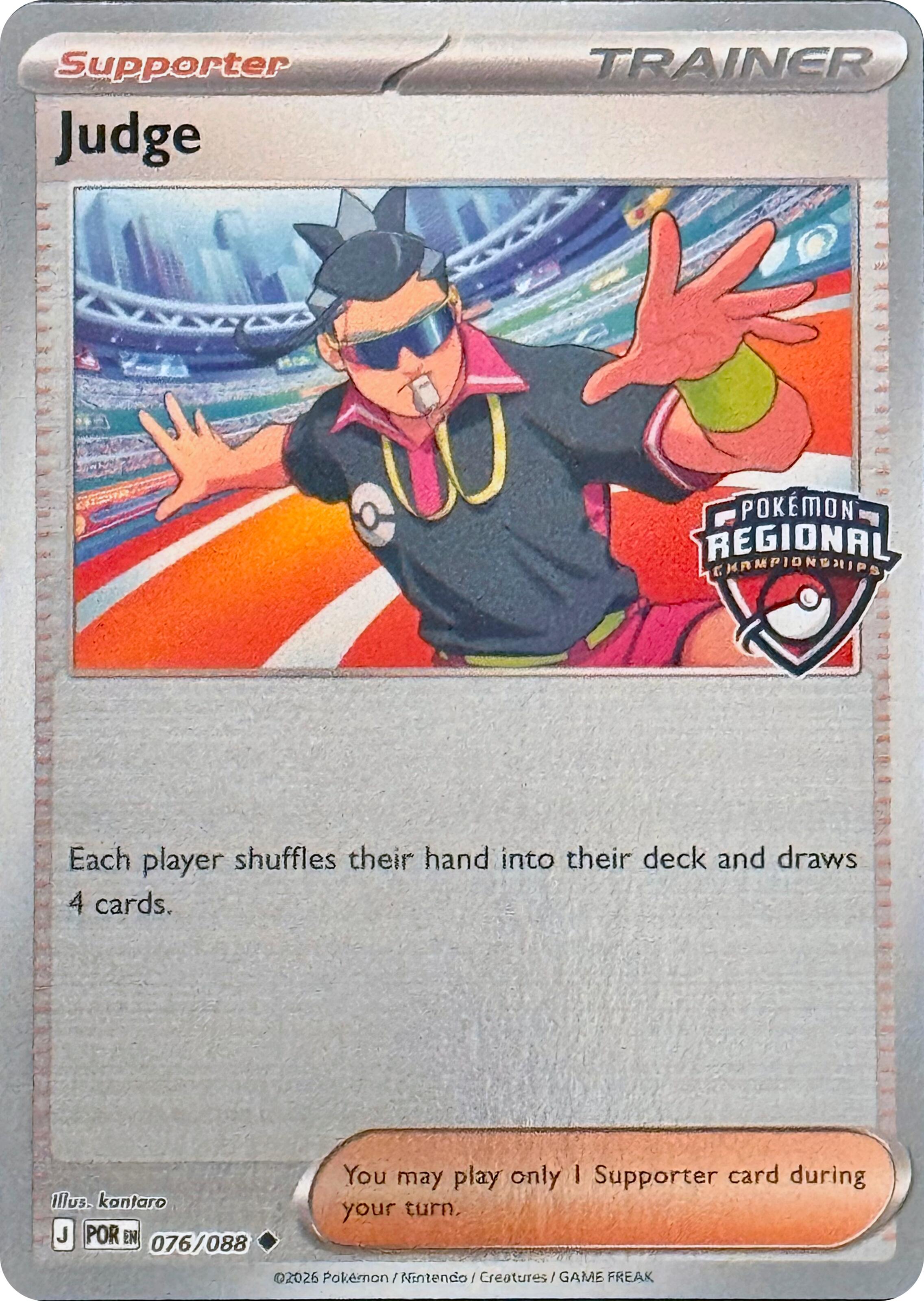 Judge (076/088) (Regional Championships) [League & Championship Cards] | Exor Games Summserside