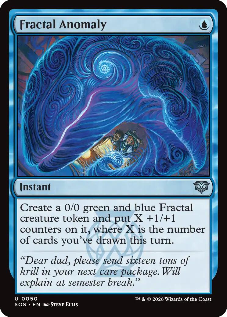 Fractal Anomaly [Secrets of Strixhaven] | Exor Games Summserside