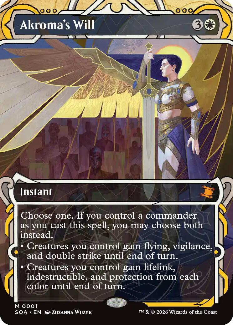 Akroma's Will [Secrets of Strixhaven: Mystical Archive] | Exor Games Summserside