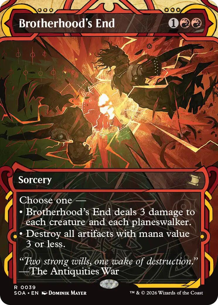 Brotherhood's End [Secrets of Strixhaven: Mystical Archive] | Exor Games Summserside