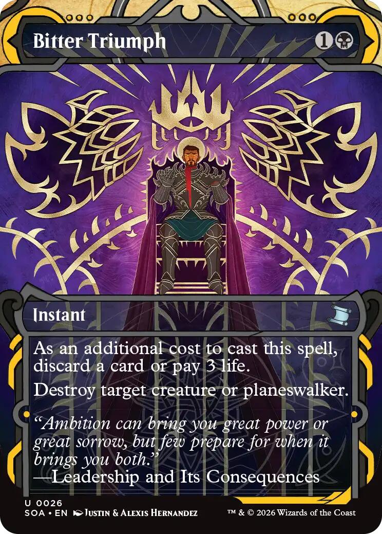 Bitter Triumph [Secrets of Strixhaven: Mystical Archive] | Exor Games Summserside