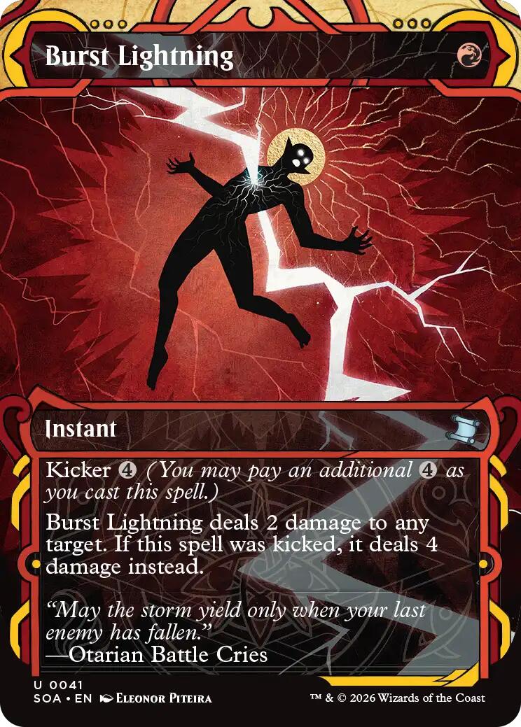 Burst Lightning [Secrets of Strixhaven: Mystical Archive] | Exor Games Summserside