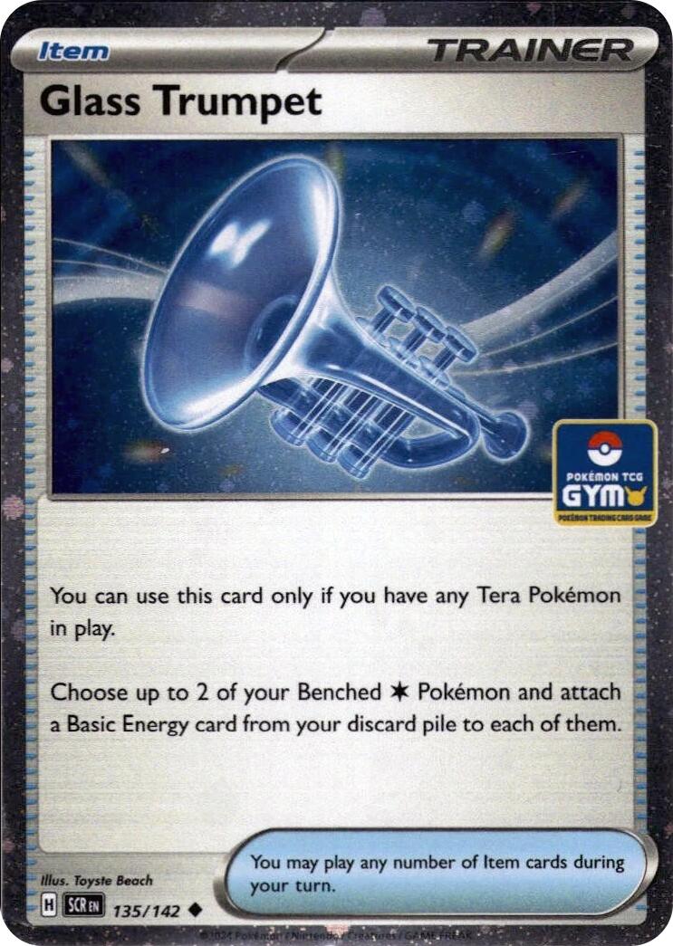 Glass Trumpet (135/142) (Gym Stamp Asia Exclusive) [Miscellaneous Cards] | Exor Games Summserside