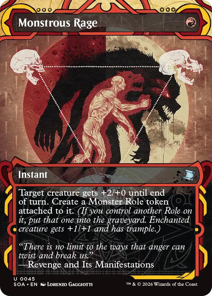 Monstrous Rage [Secrets of Strixhaven: Mystical Archive] | Exor Games Summserside