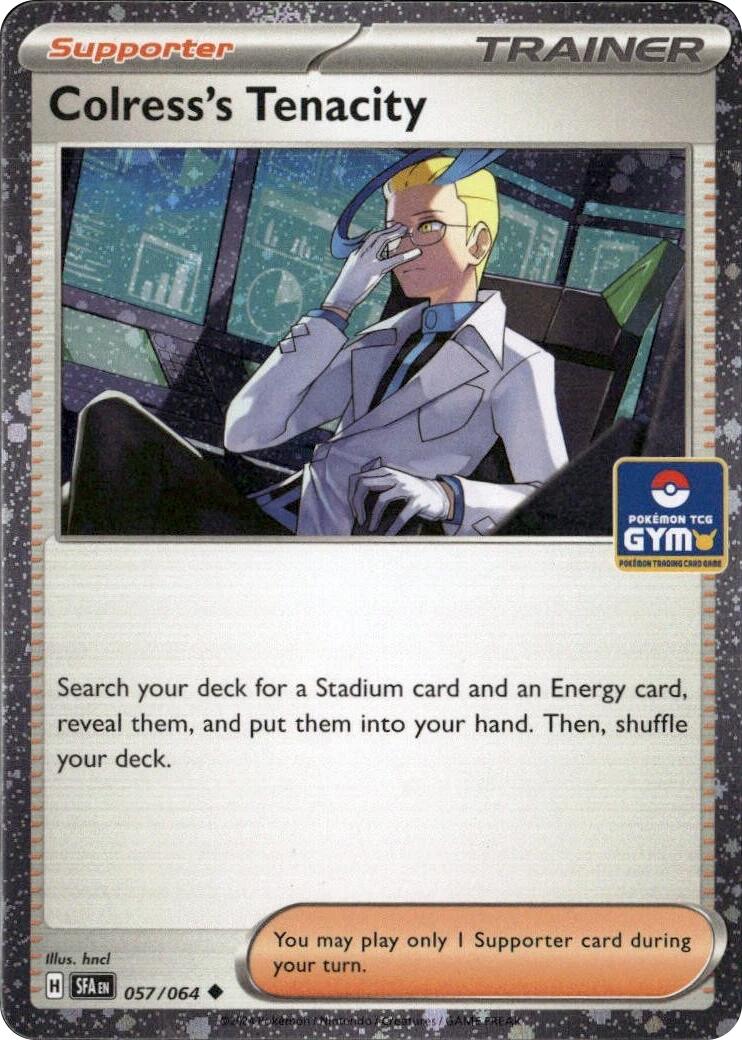 Colress's Tenacity (057/064) (Gym Stamp Asia Exclusive) [Miscellaneous Cards] | Exor Games Summserside