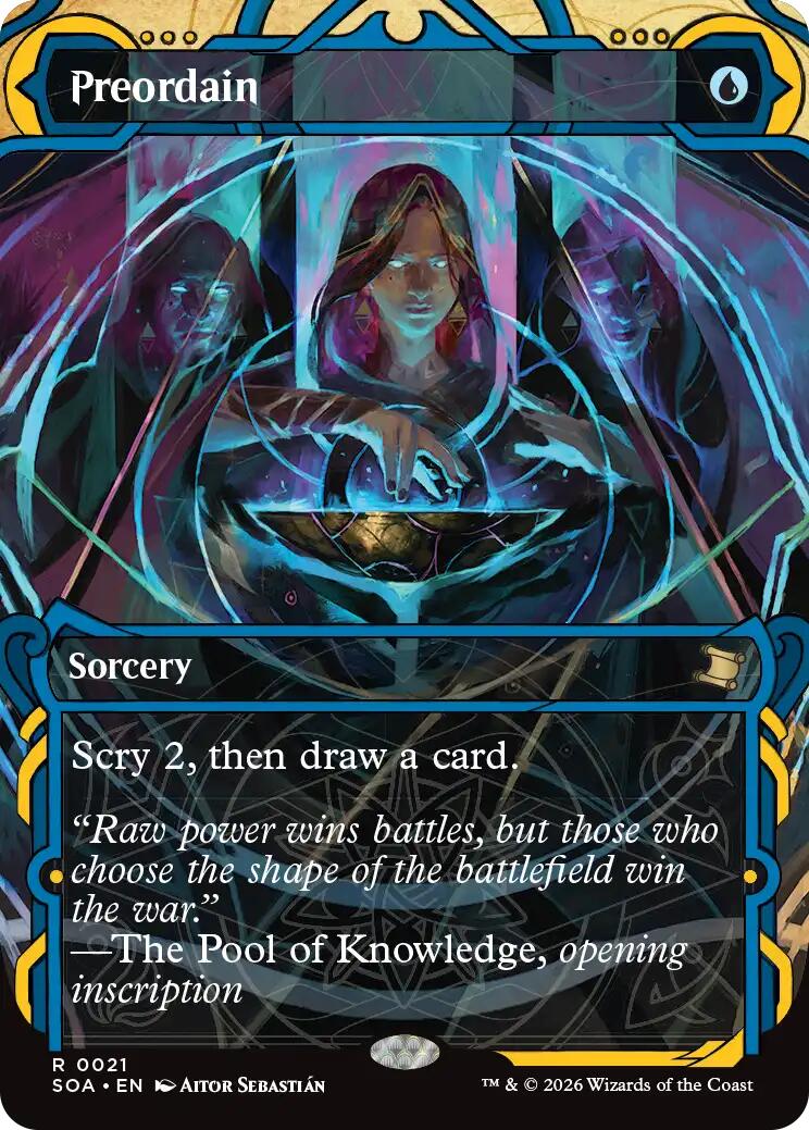 Preordain [Secrets of Strixhaven: Mystical Archive] | Exor Games Summserside