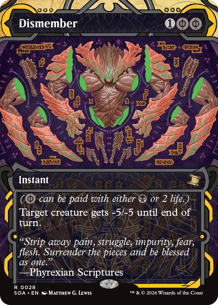 Dismember [Secrets of Strixhaven: Mystical Archive] | Exor Games Summserside
