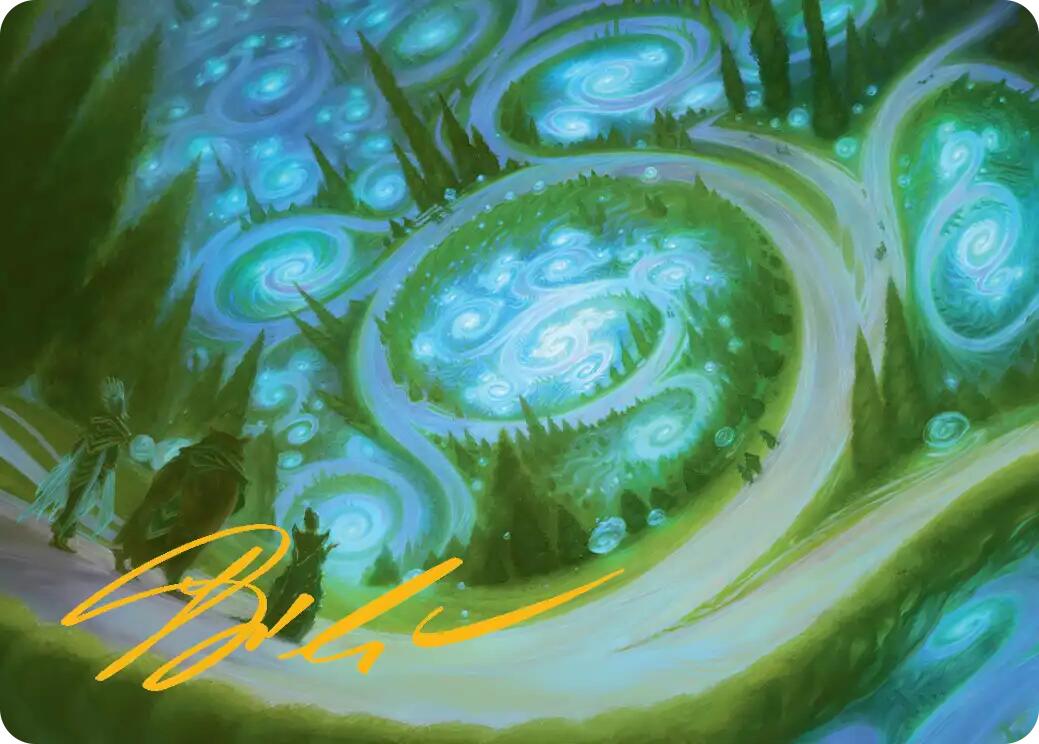 Mathemagics Art Card (Gold-Stamped Signature) [Secrets of Strixhaven Art Series] | Exor Games Summserside