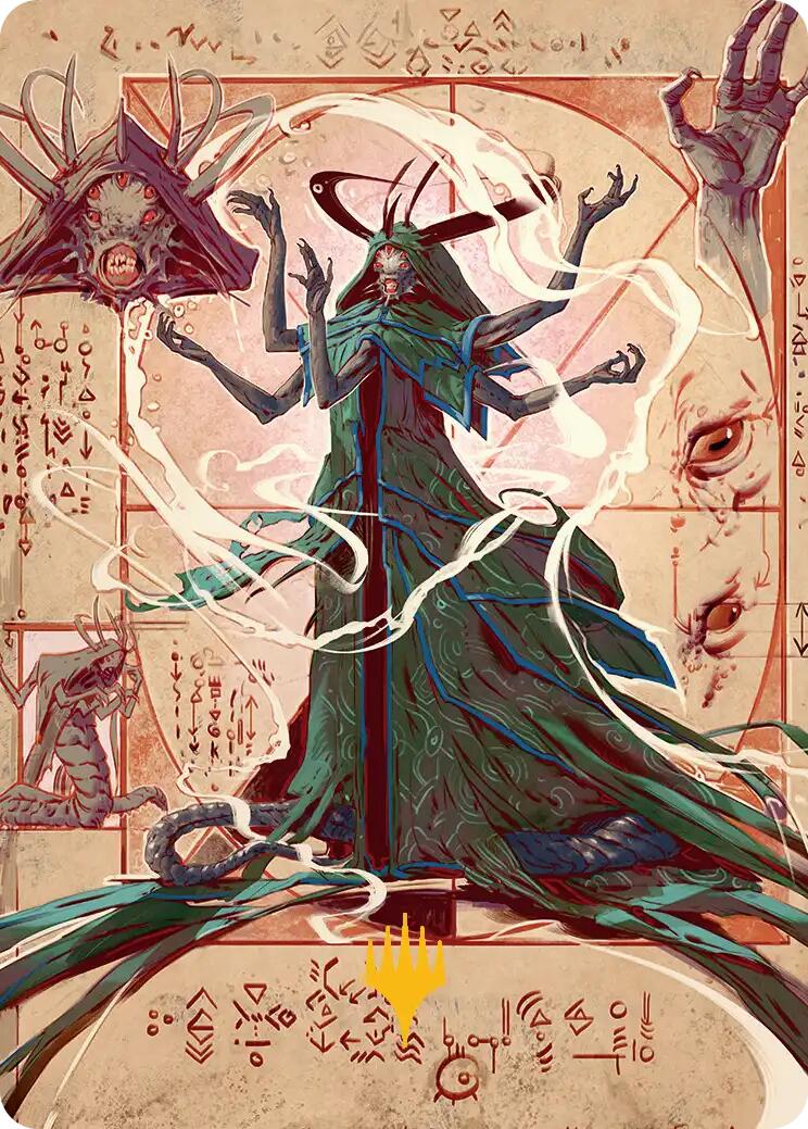 Tragedy Feaster Art Card (Gold-Stamped Planeswalker Symbol) [Secrets of Strixhaven Art Series] | Exor Games Summserside
