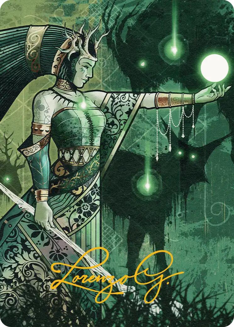 Shamanic Revelation Art Card (Gold-Stamped Signature) [Secrets of Strixhaven Art Series] | Exor Games Summserside