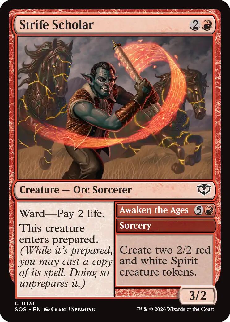 Strife Scholar [Secrets of Strixhaven] | Exor Games Summserside