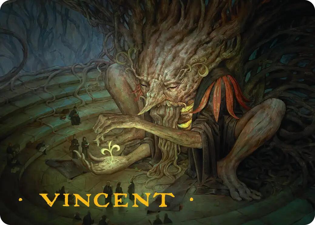 Old-Growth Educator Art Card (Gold-Stamped Signature) [Secrets of Strixhaven Art Series] | Exor Games Summserside