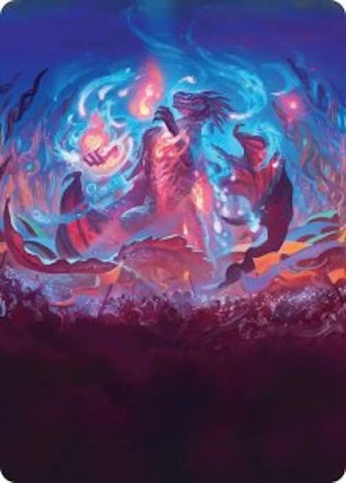 Prismari, the Inspiration Art Card [Secrets of Strixhaven Art Series] | Exor Games Summserside