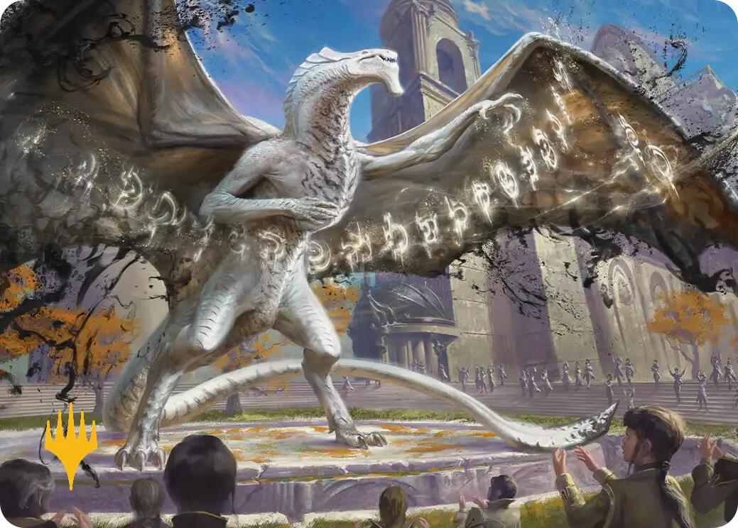 Silverquill, the Disputant Art Card (Gold-Stamped Planeswalker Symbol) [Secrets of Strixhaven Art Series] | Exor Games Summserside