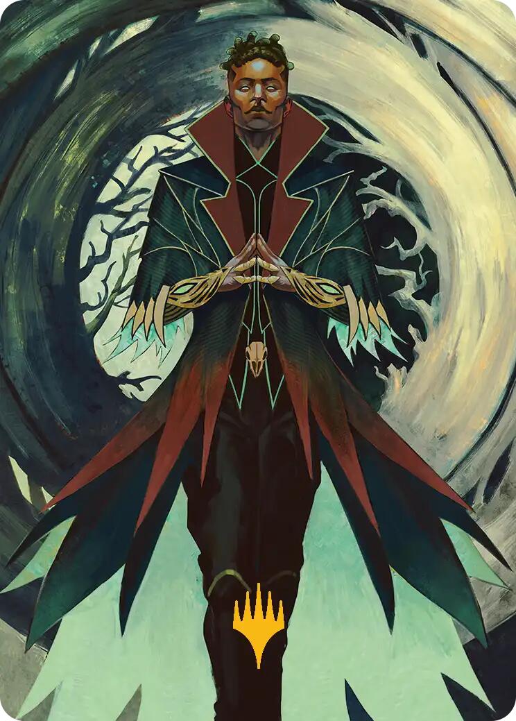 Professor Dellian Fel Art Card (Gold-Stamped Planeswalker Symbol) [Secrets of Strixhaven Art Series] | Exor Games Summserside