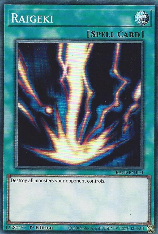 Raigeki [RA05-EN110] Super Rare | Exor Games Summserside