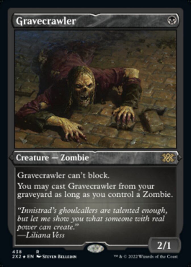 Gravecrawler (Foil Etched) [Double Masters 2022] | Exor Games Summserside