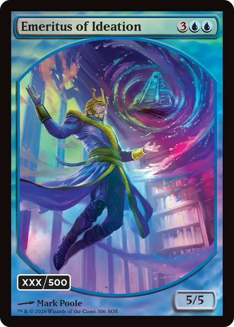 Emeritus of Ideation (Serial Numbered) [Secrets of Strixhaven] | Exor Games Summserside