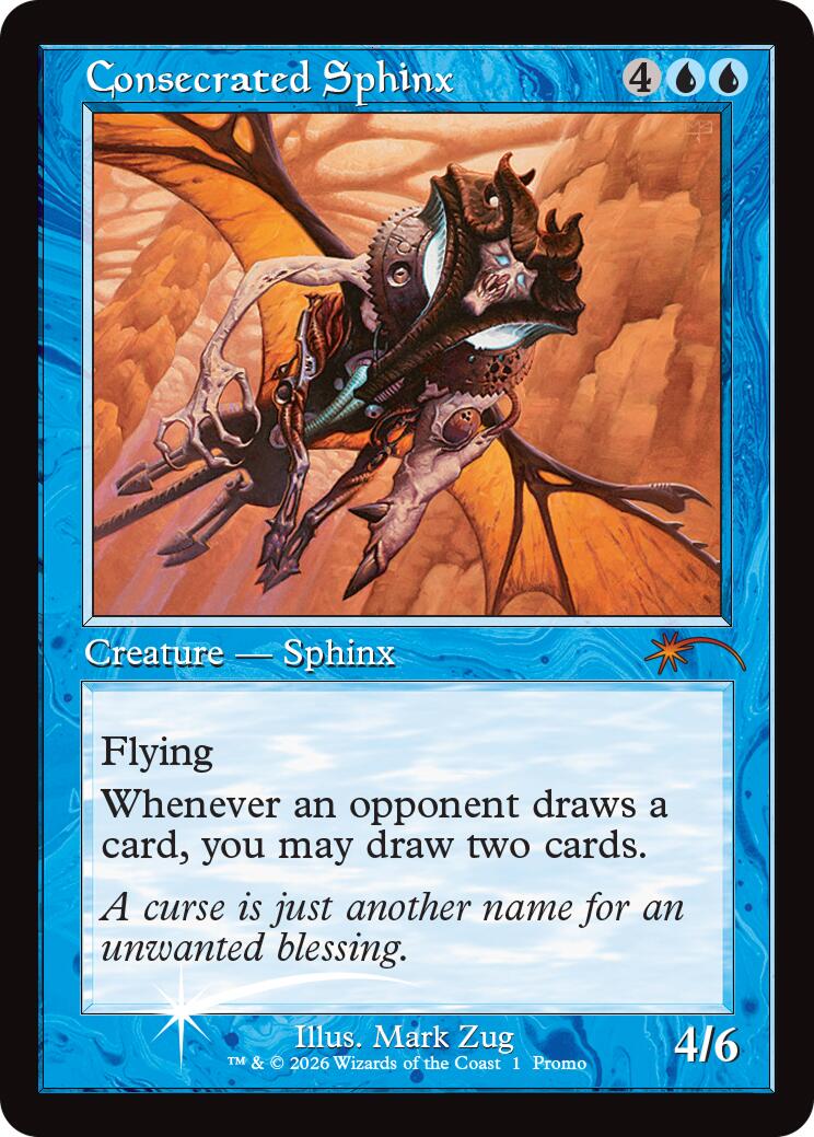 Consecrated Sphinx (Retro Frame) [MagicFest 2025] | Exor Games Summserside