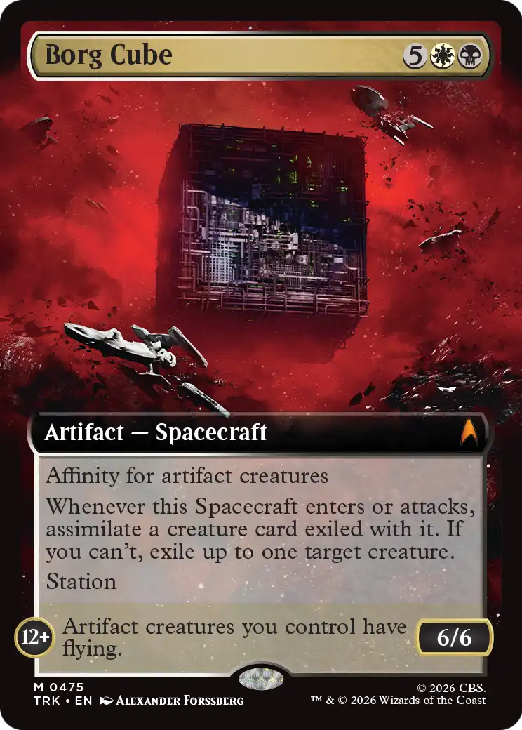 Borg Cube (Extended Art) [Star Trek] | Exor Games Summserside