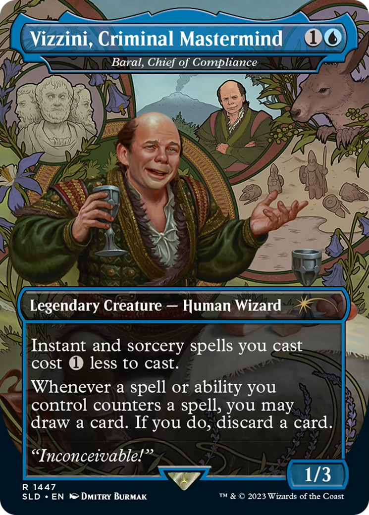 Vizzini, Criminal Mastermind - Baral, Chief of Compliance [Secret Lair Drop Series] | Exor Games Summserside