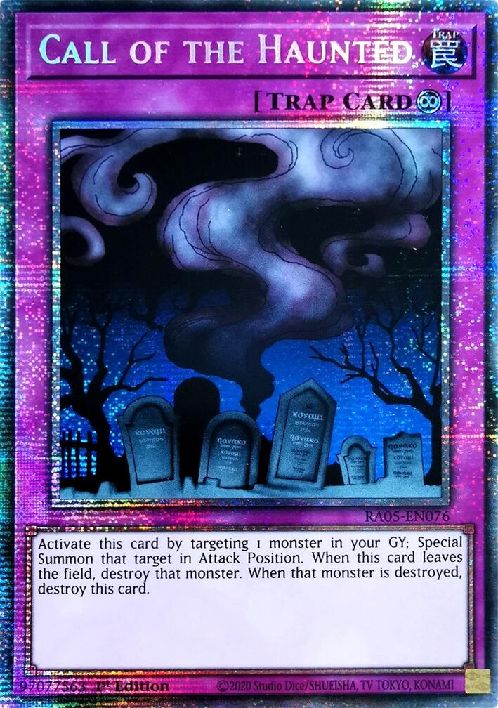 Call of the Haunted (Starlight Rare) [RA05-EN076] Starlight Rare | Exor Games Summserside