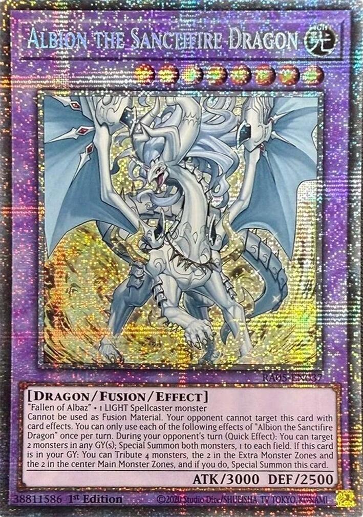 Albion the Sanctifire (Starlight Rare) [RA05-EN037] Starlight Rare | Exor Games Summserside