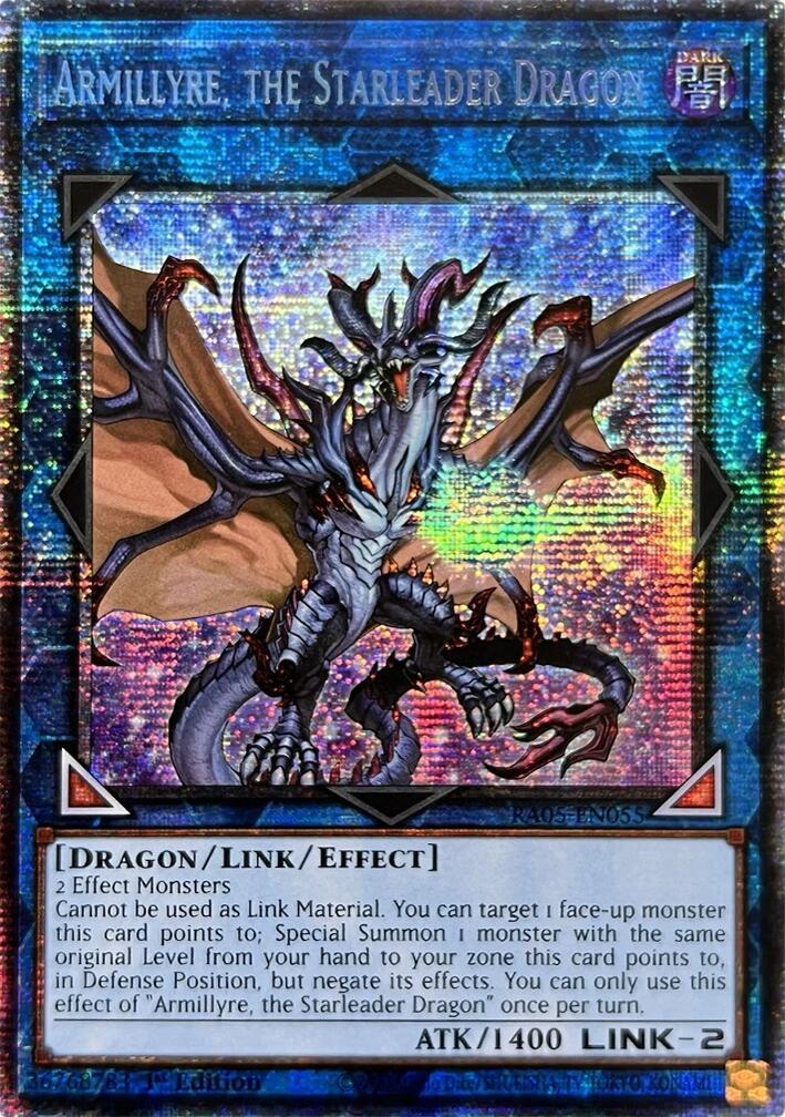 Armillyre, the Starleader Dragon (Starlight Rare) [RA05-EN055] Starlight Rare | Exor Games Summserside