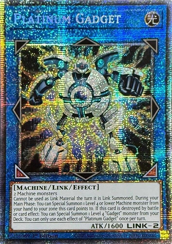 Platinum Gadget (Starlight Rare) [RA05-EN054] Starlight Rare | Exor Games Summserside