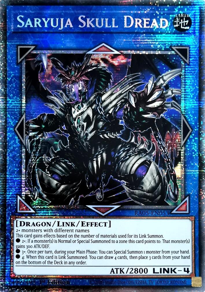 Saryuja Skull Dread (Starlight Rare) [RA05-EN053] Starlight Rare | Exor Games Summserside