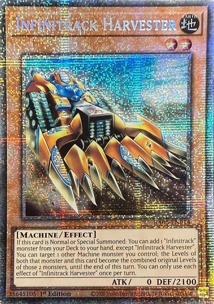 Infinitrack Harvester (Starlight Rare) [RA05-EN014] Starlight Rare | Exor Games Summserside