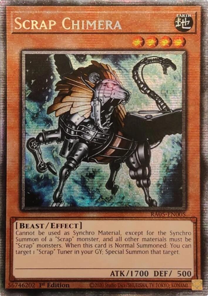Scrap Chimera (Starlight Rare) [RA05-EN005] Starlight Rare | Exor Games Summserside