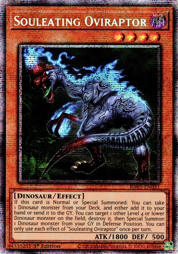 Souleating Oviraptor (Starlight Rare) [RA05-EN011] Starlight Rare | Exor Games Summserside