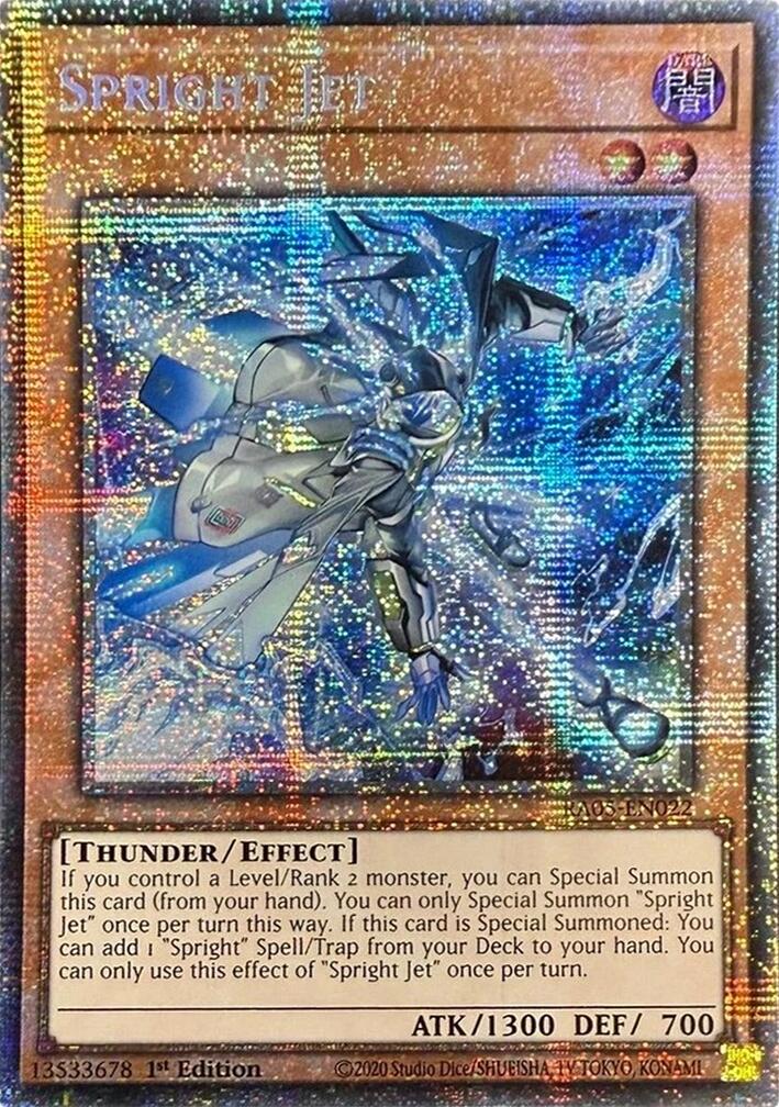 Spright Jet (Starlight Rare) [RA05-EN022] Starlight Rare | Exor Games Summserside