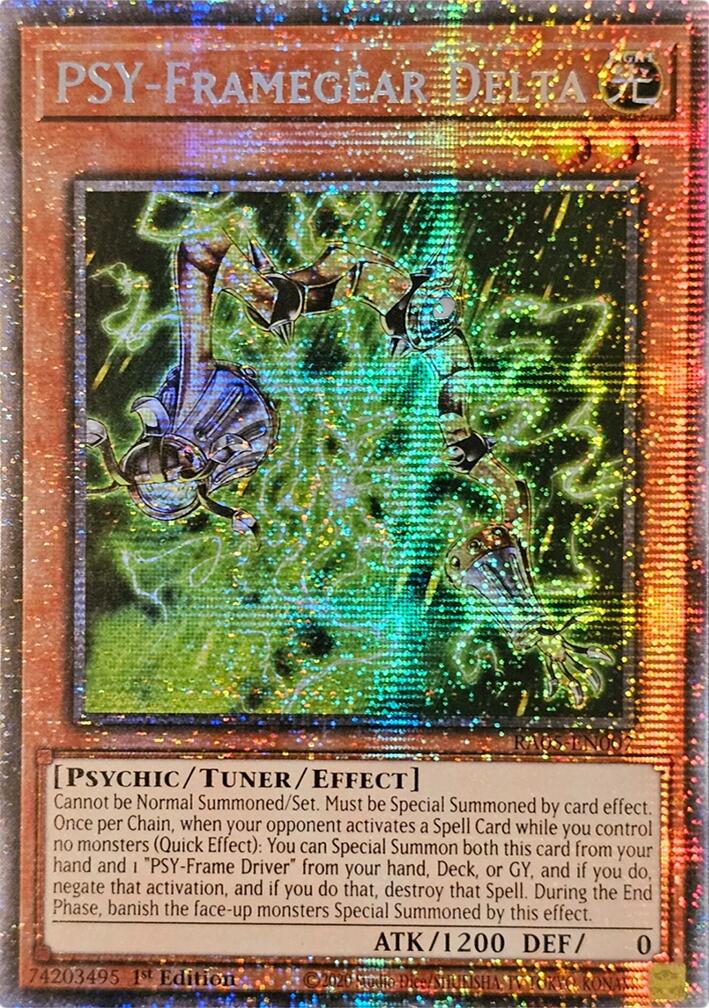 PSY-Framegear Delta (Starlight Rare) [RA05-EN007] Starlight Rare | Exor Games Summserside