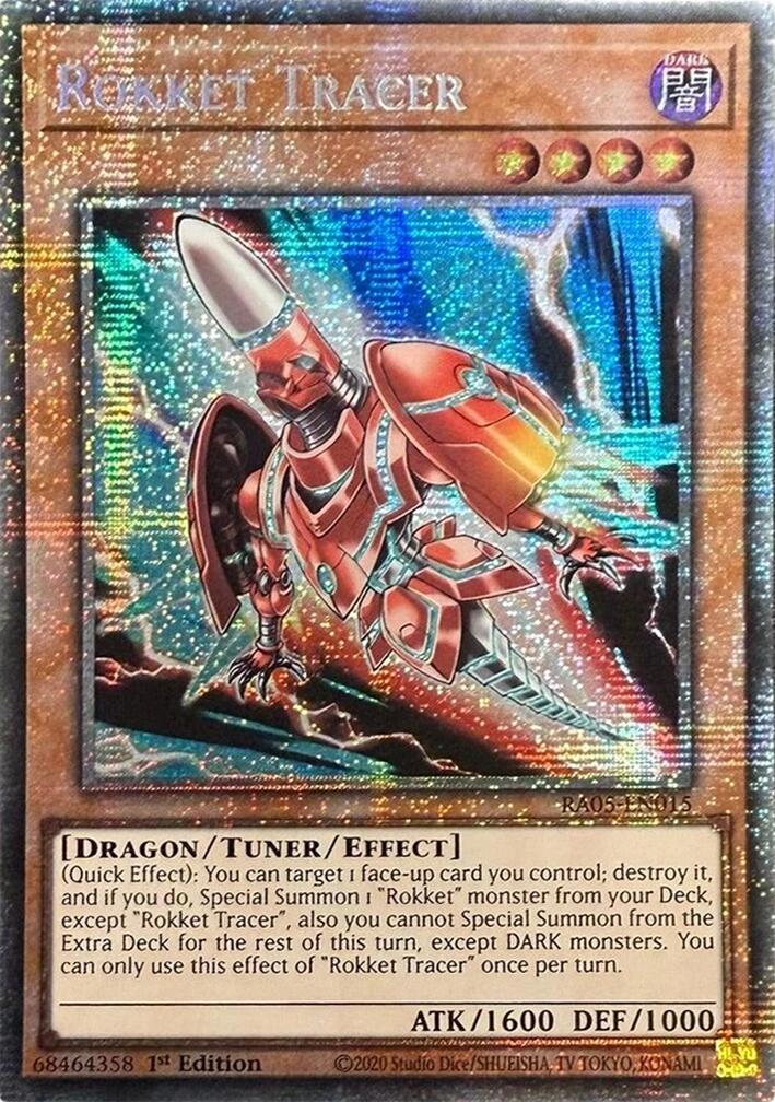 Rokket Tracer (Starlight Rare) [RA05-EN015] Starlight Rare | Exor Games Summserside