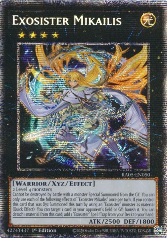 Exosister Mikailis (Starlight Rare) [RA05-EN050] Starlight Rare | Exor Games Summserside