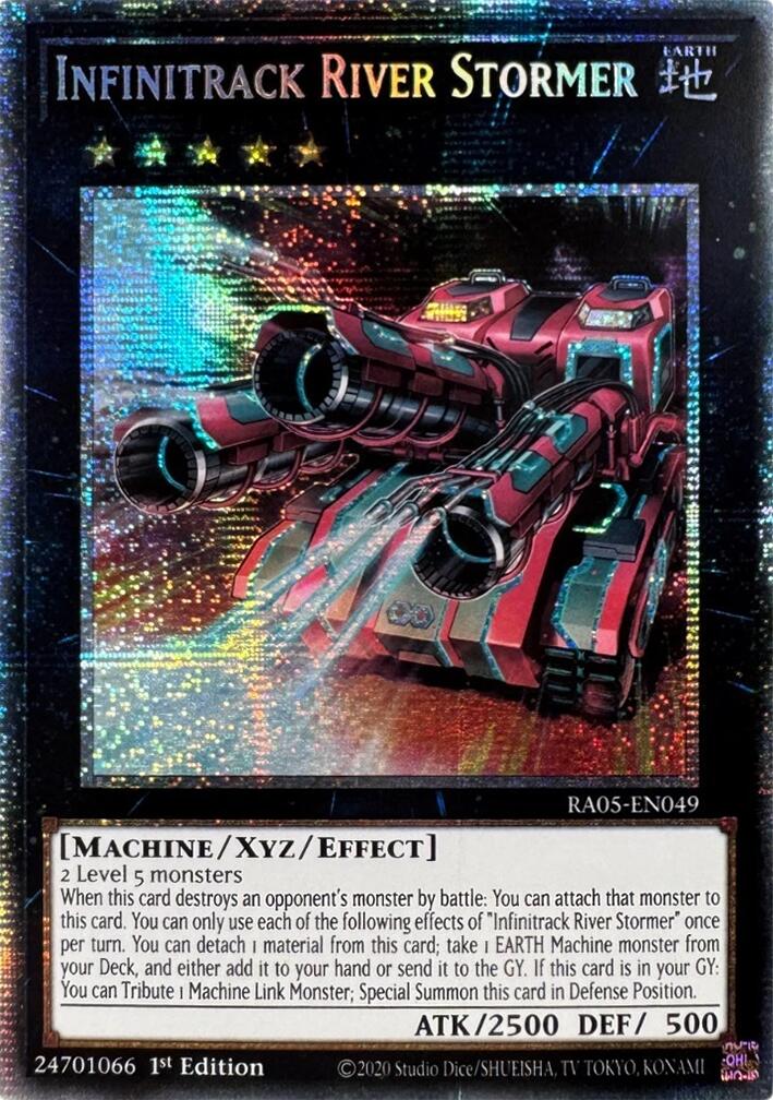 Infinitrack River Stormer (Starlight Rare) [RA05-EN049] Starlight Rare | Exor Games Summserside