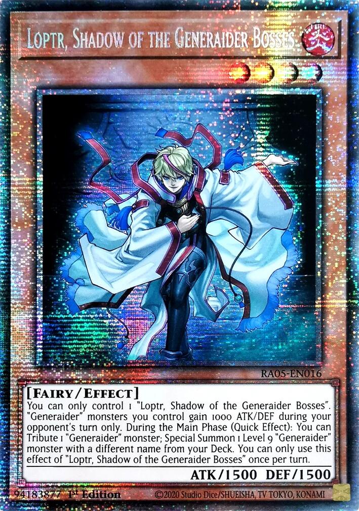 Loptr, Shadow of the Generaider Bosses (Starlight Rare) [RA05-EN016] Starlight Rare | Exor Games Summserside