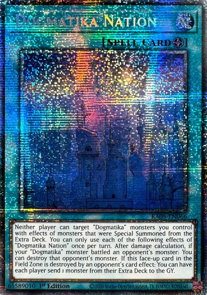 Dogmatika Nation (Starlight Rare) [RA05-EN066] Starlight Rare | Exor Games Summserside