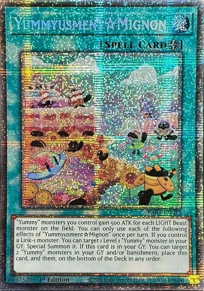 YummyusmentMignon (Starlight Rare) [RA05-EN073] Starlight Rare | Exor Games Summserside