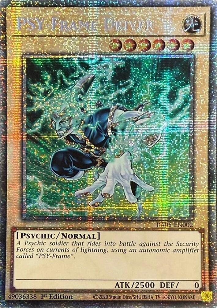 PSY-Frame Driver (Starlight Rare) [RA05-EN002] Starlight Rare | Exor Games Summserside