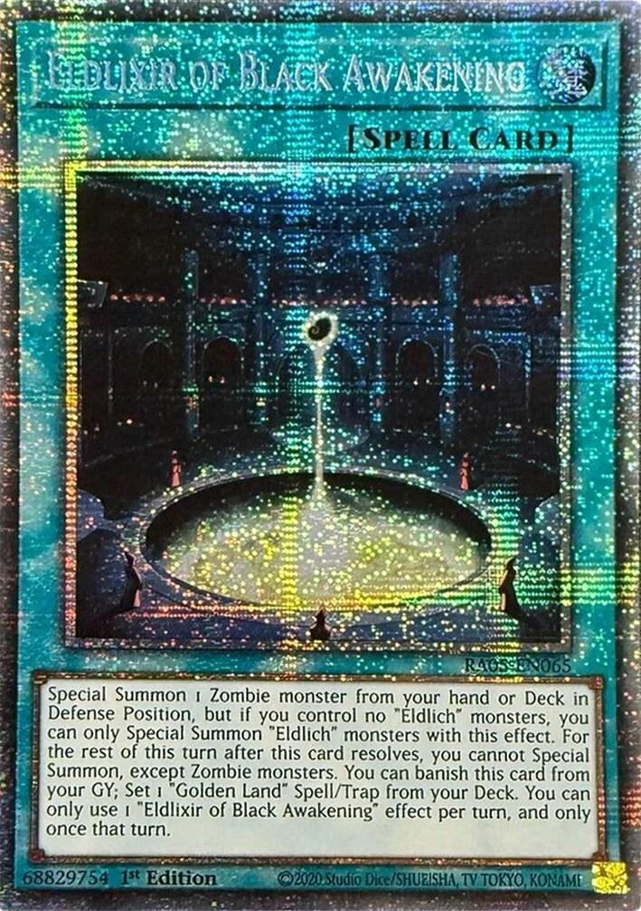 Eldlixir of Black Awakening (Starlight Rare) [RA05-EN065] Starlight Rare | Exor Games Summserside